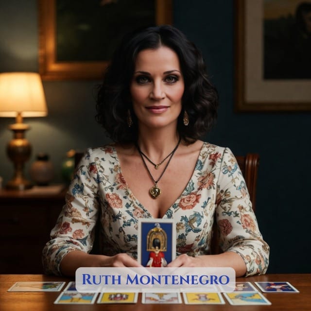 Ruth Montenegro con cartas de tarot – tarot gratis online